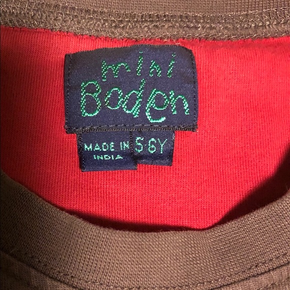 COPY - Mini Boden guitar appliqué shirt size 5-6 - Picture 3 of 3